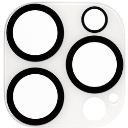 iPhone 16 Pro/16 Pro Max用 iFace Tempered Glass Camera Lens Protector（強化ガラス カメラレンズプロテクター） ホワイト 41-985366
