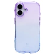 iPhone 16用 iFace Look in Clear Lollyケース ヴァイオレット・サファイア 41-986127