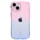 iPhone 15/14/13用 iFace Look in Clear Lollyケース ピーチ・サファイア 41-986134