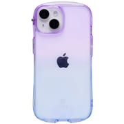 iPhone 15/14/13用 iFace Look in Clear Lollyケース ヴァイオレット・サファイア 41-986158