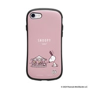 iPhone SE(第3世代)/SE(第2世代)/8/7用 iFace First Class KUSUMI ケース PEANUTS(ピーナッツ) くすみピンク 回転木馬 41-986448