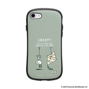 iPhone SE(第3世代)/SE(第2世代)/8/7用 iFace First Class KUSUMI ケース PEANUTS(ピーナッツ) くすみグリーン 凧喰いの木 41-986462