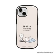 iPhone 15/14/13用 iFace First Class MagSynq KUSUMI ケース PEANUTS(ピーナッツ) くすみホワイト スリーピング 41-986493