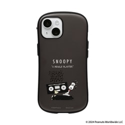 iPhone 15/14/13用 iFace First Class MagSynq KUSUMI ケース PEANUTS（ピーナッツ） くすみブラック ブラスター 41-986509