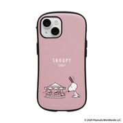 iPhone 15/14/13用 iFace First Class MagSynq KUSUMI ケース PEANUTS(ピーナッツ) くすみピンク 回転木馬 41-986516