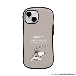 iPhone 15/14/13用 iFace First Class MagSynq KUSUMI ケース PEANUTS（ピーナッツ） くすみグレージュ ボール 41-986547