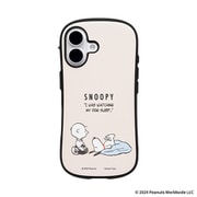 iPhone 16用 iFace First Class MagSynq KUSUMI ケース PEANUTS(ピーナッツ) くすみホワイト スリーピング 41-986561