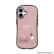 iPhone 16用 iFace First Class MagSynq KUSUMI ケース PEANUTS(ピーナッツ) くすみピンク 回転木馬 41-986585