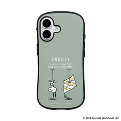 iPhone 16用 iFace First Class MagSynq KUSUMI ケース PEANUTS（ピーナッツ） くすみグリーン 凧喰いの木 41-986608