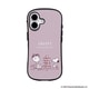 iPhone 16用 iFace First Class MagSynq KUSUMI ケース PEANUTS（ピーナッツ） くすみパープル トランプ 41-986622