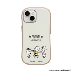 iPhone 15/14/13用 iFace First Class Cafe MagSynqケース PEANUTS（ピーナッツ） カフェタイム・クッキー 41-986639