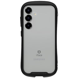Galaxy S25用 iFace Reflection 強化ガラスクリアケース ブラック 41-987285