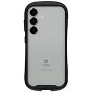 Galaxy S25用 iFace Reflection 強化ガラスクリアケース ブラック 41-987285