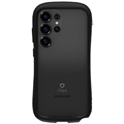 Galaxy S25 Ultra用 iFace Reflection 強化ガラスクリアケース ブラック 41-987315