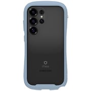 Galaxy S25 Ultra用 iFace Reflection 強化ガラスクリアケース ペールブルー 41-987339