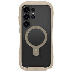 Galaxy S25 Ultra用 iFace Reflection MagSynq 強化ガラスクリアケース ベージュ 41-987353