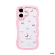 iPhone 16用 うねうねケース ディズニーキャラクター ピンク/マリー 661-989111