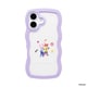 iPhone 16用 うねうねケース ディズニーキャラクター ラベンダー/ジュディ＆ニック 661-989128