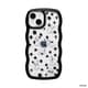 iPhone 15/14/13用 うねうねケース ディズニーキャラクター ブラック/101匹わんちゃん 661-989074