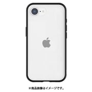 iPhone 16e用 IIIIfit Clear ケース(イーフィット クリアケース) ブラック IFT-178BK