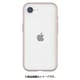 iPhone 16e用 IIIIfit Clear ケース（イーフィット クリアケース） ピンク IFT-178PK