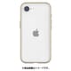 iPhone 16e用 IIIIfit Clear ケース（イーフィット クリアケース） ベージュ IFT-178BE