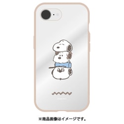 iPhone 16e用 IIIIfit Clear ケース（イーフィット クリアケース） PEANUTS スヌーピー きょうだい SNGG-120C