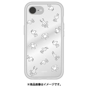 iPhone 16e用 IIIIfit(イーフィット) プランプフレーム ケース PEANUTS スヌーピー 総柄 SNGG-122B