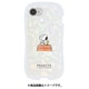 iPhone 16e用 クリスタルケース PEANUTS スヌーピー ドッグハウス SNGG-124A