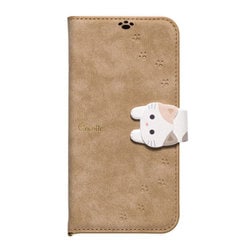 iPhone 16e用 NewCocotte手帳ケース Beige iP24SP-COT05
