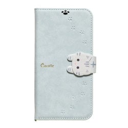 iPhone 16e用 NewCocotte手帳ケース BLGY iP24SP-COT09