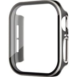 AppleWatch 42mm ガラスフィルムケース WAC-02SBK42 SV/BK