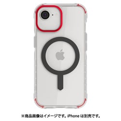 iPhone 16e用 ゴーステック 耐衝撃クリアケース コバート クリア GHOCAS4150