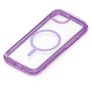 iPhone 16e用 マグネットアクセサリー対応 エアクッションケース ネオンパープル PG-25KMA05PP