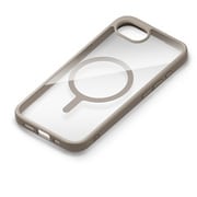 iPhone 16e用 マグネットアクセサリー対応 ハイブリッドケース クリアベージュ PG-25KMH02BE