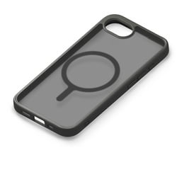 iPhone 16e用 マグネットアクセサリー対応 ハイブリッドケース マットブラック PG-25KMH03BK