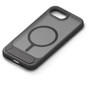 iPhone 16e用 マグネットアクセサリー対応 スタンド付ハイブリッドケース マットブラック PG-25KMH09BK