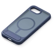 iPhone 16e用 マグネットアクセサリー対応 スタンド付ハイブリッドケース マットネイビー PG-25KMH12NV