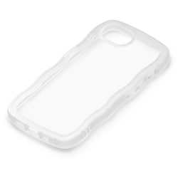 iPhone 16e用 ウェーブケース クリア PG-25KWPT01CL