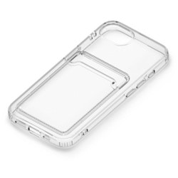 iPhone 16e用 クリアポケットケース クリア PG-25KCTP01CL