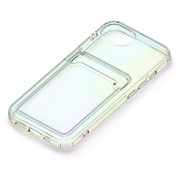 iPhone 16e用 クリアポケットケース オーロラ PG-25KCTP02AR
