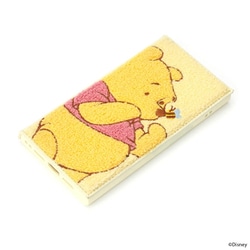 iPhone 16e用 クリアフリップケース くまのプーさん PG-D25KCF03POO