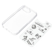 iPhone 16e用 クリアハイブリッドケース ミッキーマウス PG-D25KPT01MKY