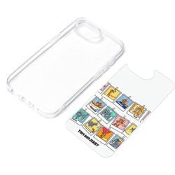 iPhone 16e用 クリアハイブリッドケース トムとジェリー/A PG-W25KPT01TAJ