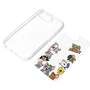 iPhone 16e用 クリアハイブリッドケース トムとジェリー/C PG-W25KPT03TAJ