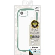 iPhone 16e用 ケース Puffull 耐衝撃 バンパー ハイブリッドケース/カーキ RT-P50CMD1/OV