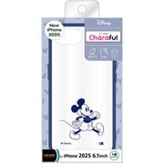 iPhone 16e用 ケース ディズニーキャラクター/耐衝撃 バンパー ハイブリッドケース Charaful/ミッキーマウス RT-DP50UC/MK2M