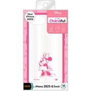iPhone 16e用 ケース ディズニーキャラクター/耐衝撃 バンパー ハイブリッドケース Charaful/ミニーマウス RT-DP50UC/MNM