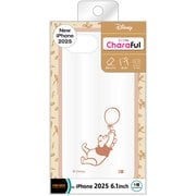 iPhone 16e用 ケース ディズニーキャラクター/耐衝撃 バンパー ハイブリッドケース Charaful/プー RT-DP50UC/PO2M