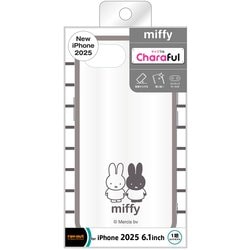 iPhone 16e用 ケース ミッフィー/耐衝撃 バンパー ハイブリッドケース Charaful/ミッフィー RT-BP50UC/MFM